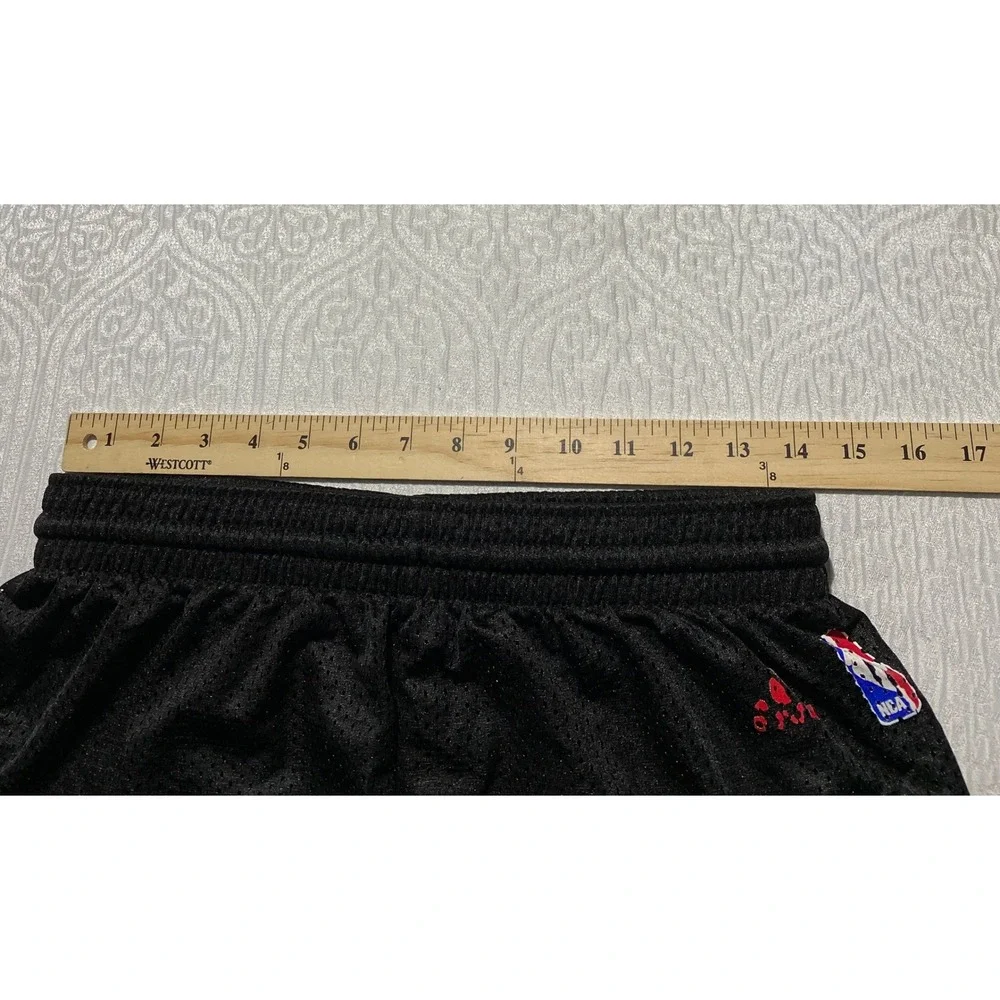 Adidas Chicago Bulls Basketball Shorts Mens Large Black Mesh NBA 9988A‎ 08
